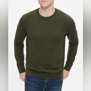 NWT Gap Men's Field Green Crewneck Sweater